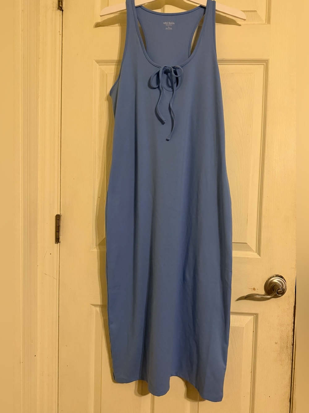 wild fable Light Blue butter bliss  Tie-Front sleeveless bodycon dress size XL